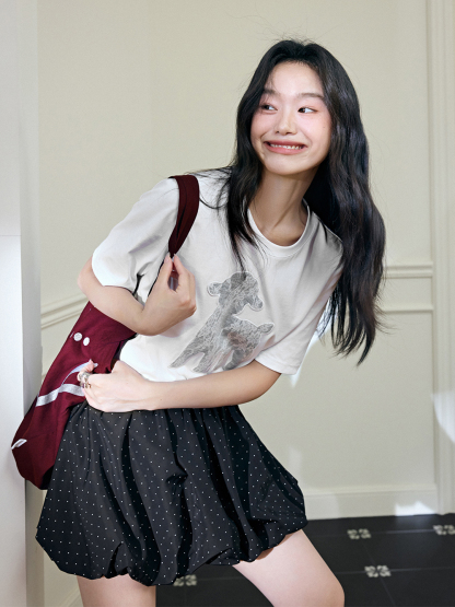 Floral Sheep T-shirt