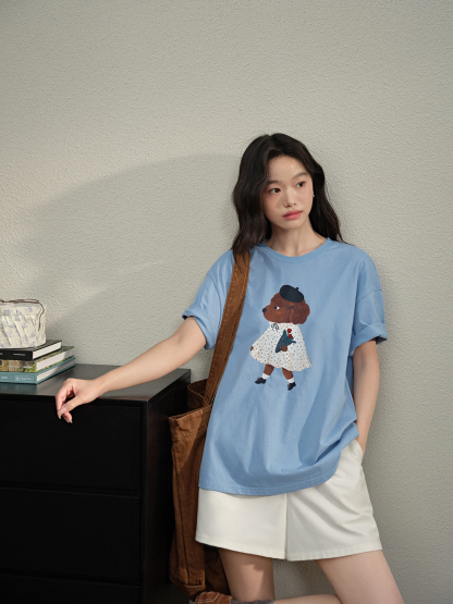 Polka Dot Princess Dog T-shirt