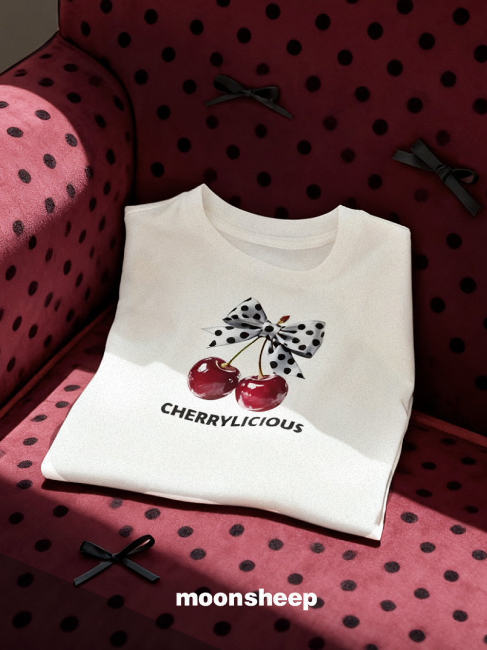 Cherry Graphic T-shirt – moonsheep
