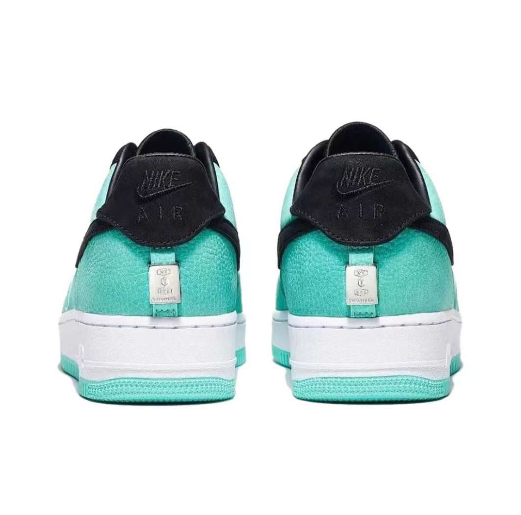 TIFFANY & CO./ティファニー XNIKE AIR DORCE 1 LOW "1837" ティファニー連名 トレンド レトロ スニーカー 同スタイル 緑 黒