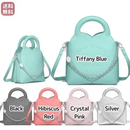 Tiffany &amp; Co ティファニー◆ハート レザーミニショルダーバッグ