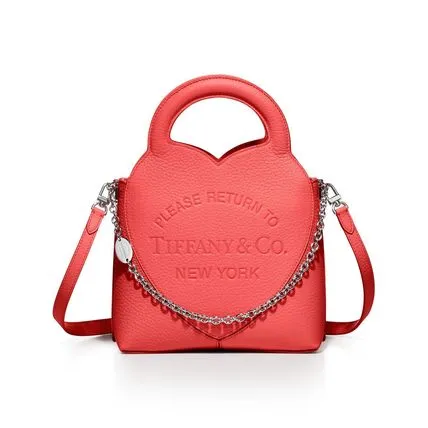 Tiffany &amp; Co ティファニー◆ハート レザーミニショルダーバッグ