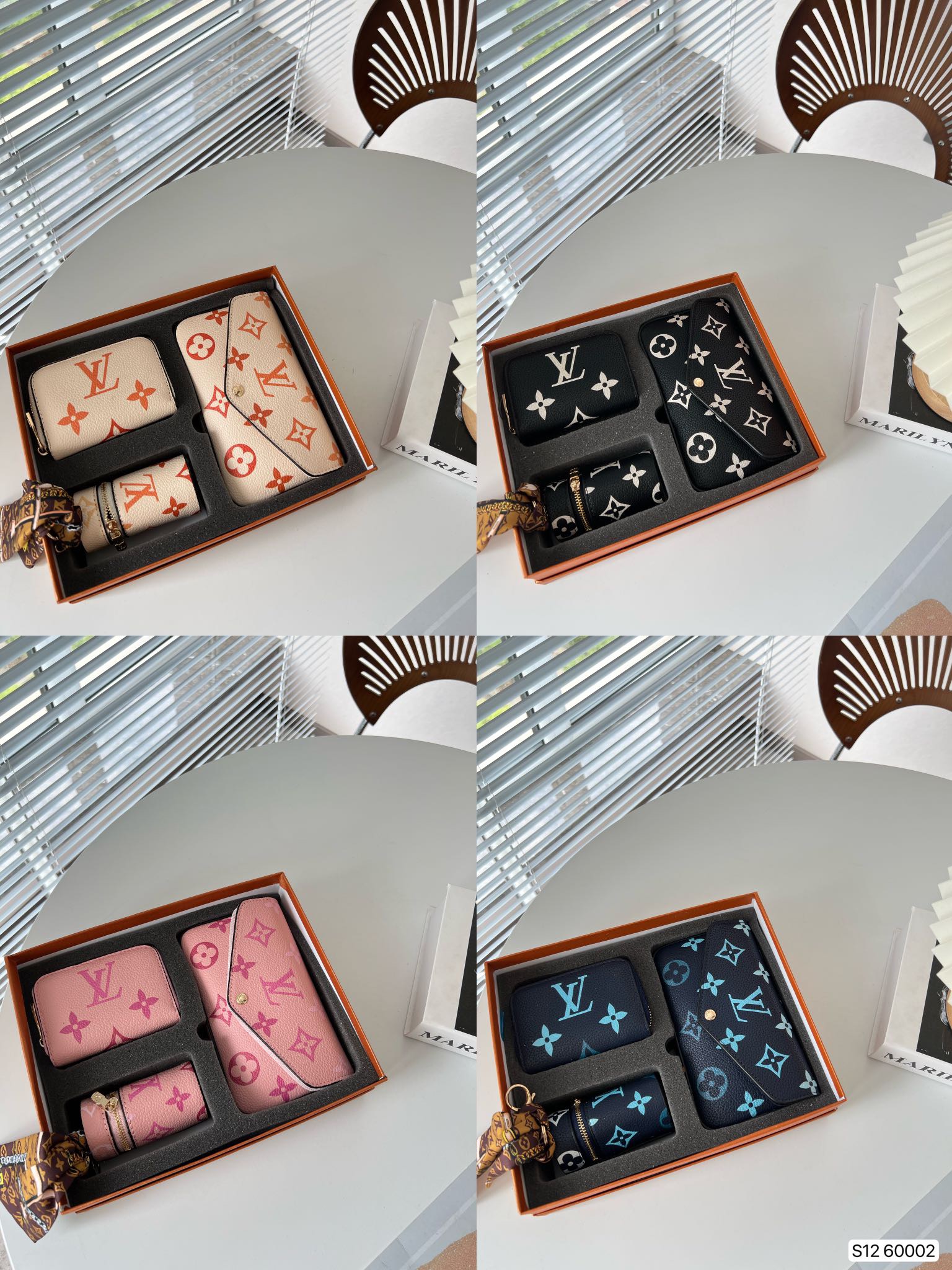L&V ギフトパック ハンドバッグ 財布 口紅バッグ