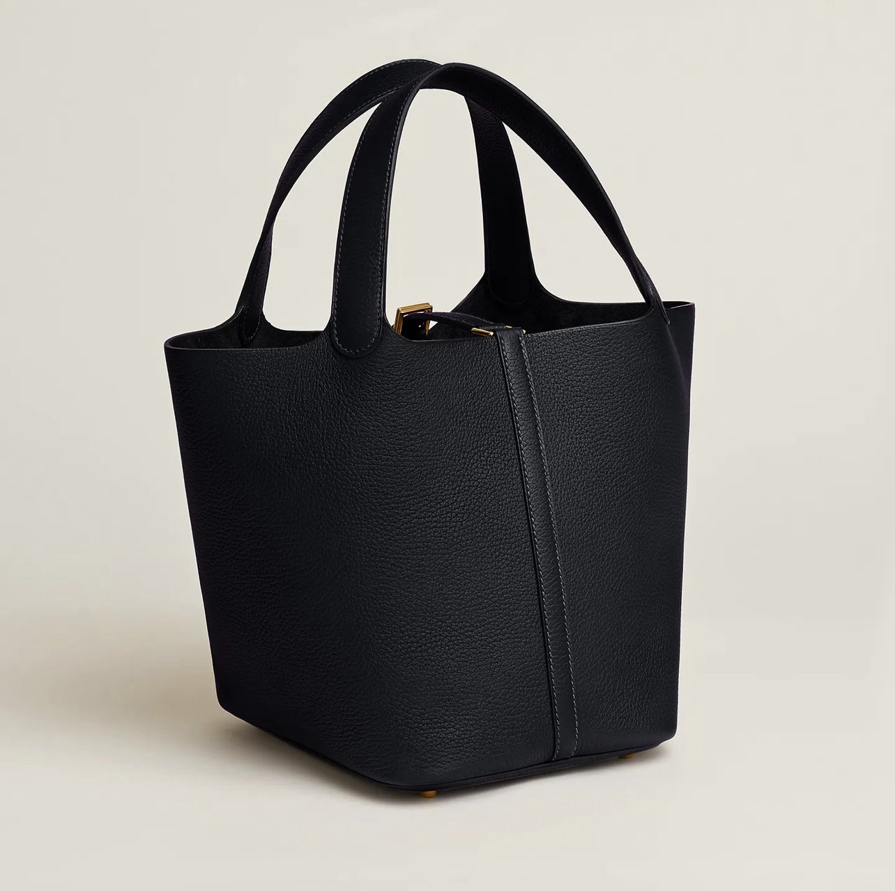 [HERMES]牛革ピコキューブバッグ 2サイズ(ポーチ付き)ひなたまりん様ちぴたん様ご愛用★おまけ付き 本革