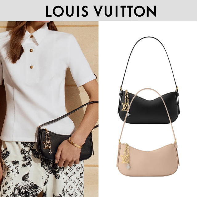 【LOUIS VUITTON】 Pochette LV Bloom ポシェット LV ブルーム