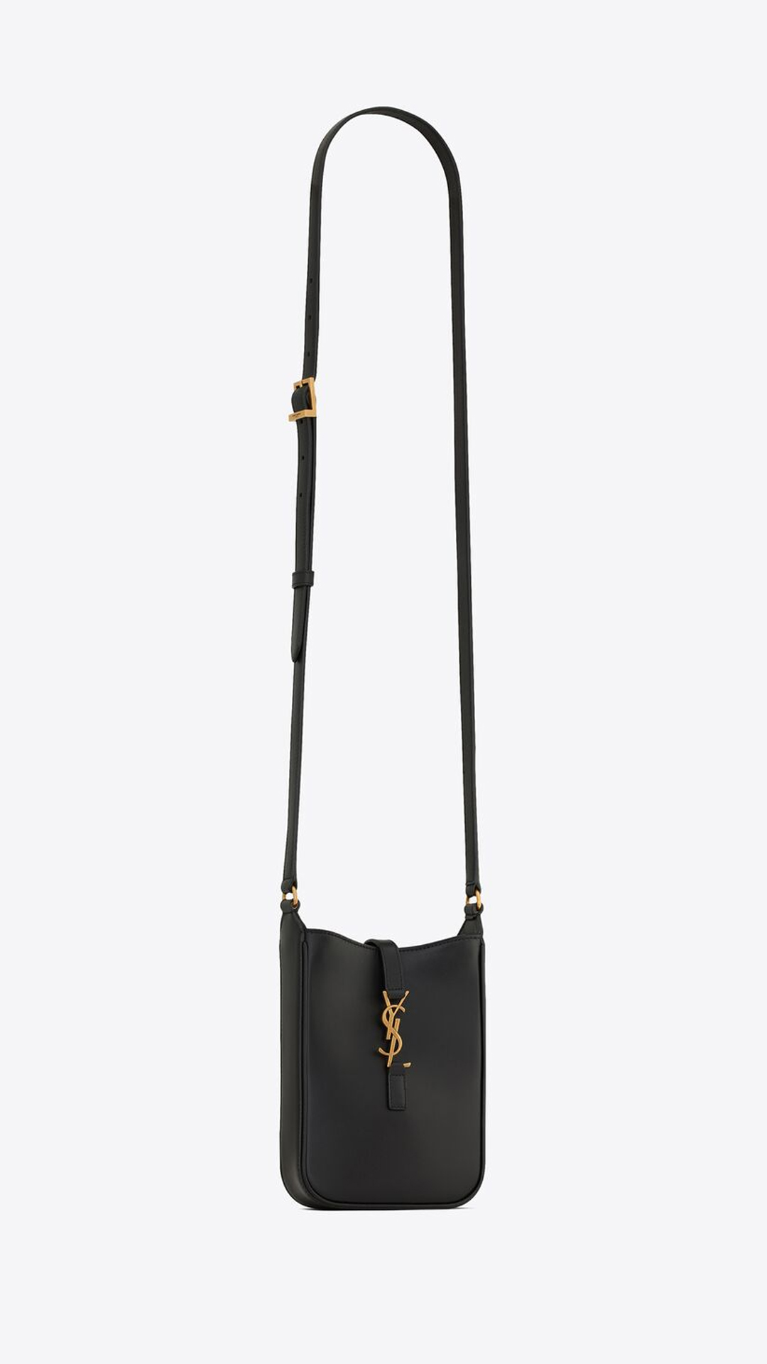 【SAINT LAURENT】【国内即発】サンローラン ミニ Le 5 A 7 ブラック レザー ショルダーバッグ 新品  入手困難