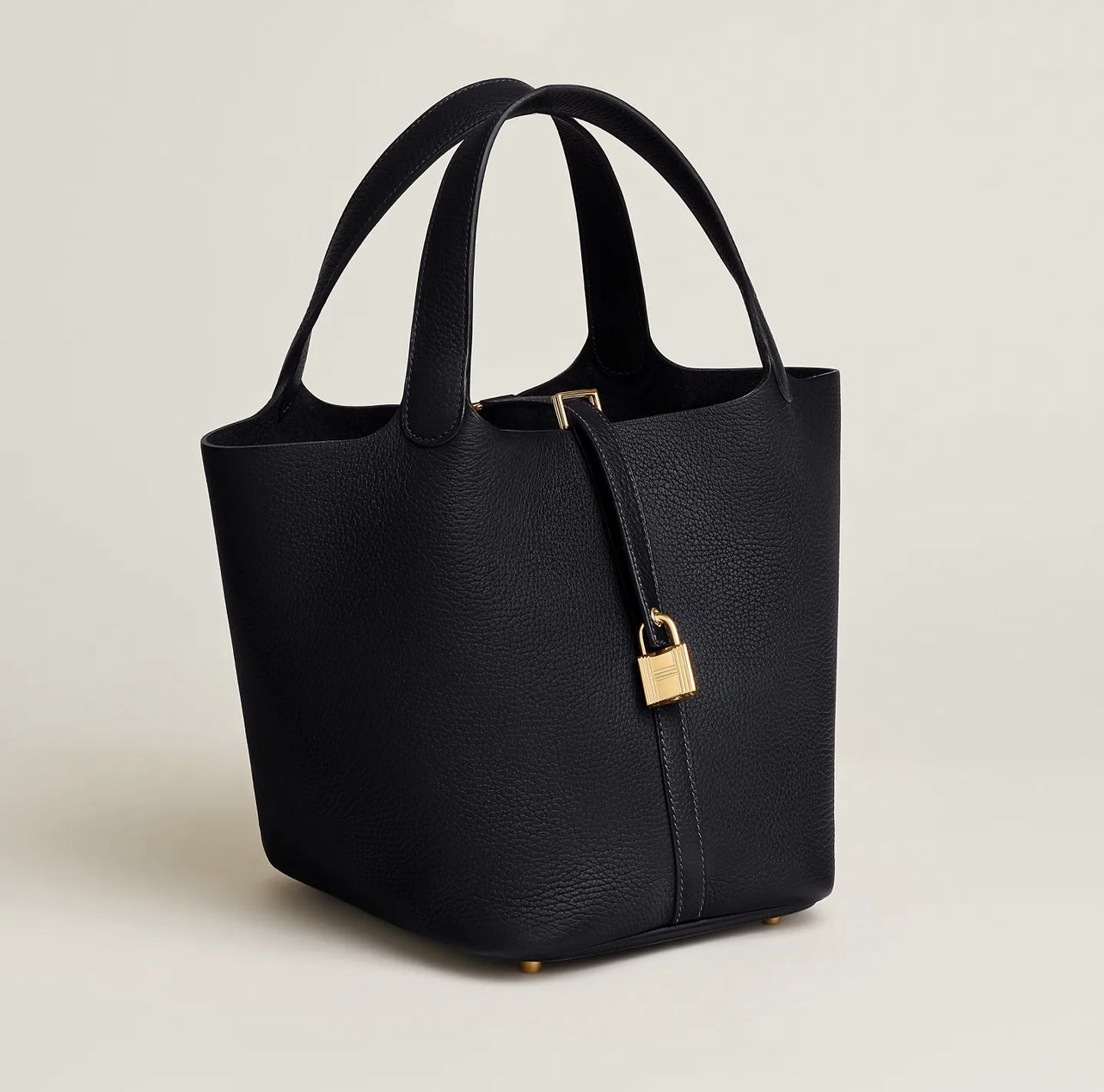 [HERMES]牛革ピコキューブバッグ 2サイズ(ポーチ付き)ひなたまりん様ちぴたん様ご愛用★おまけ付き 本革