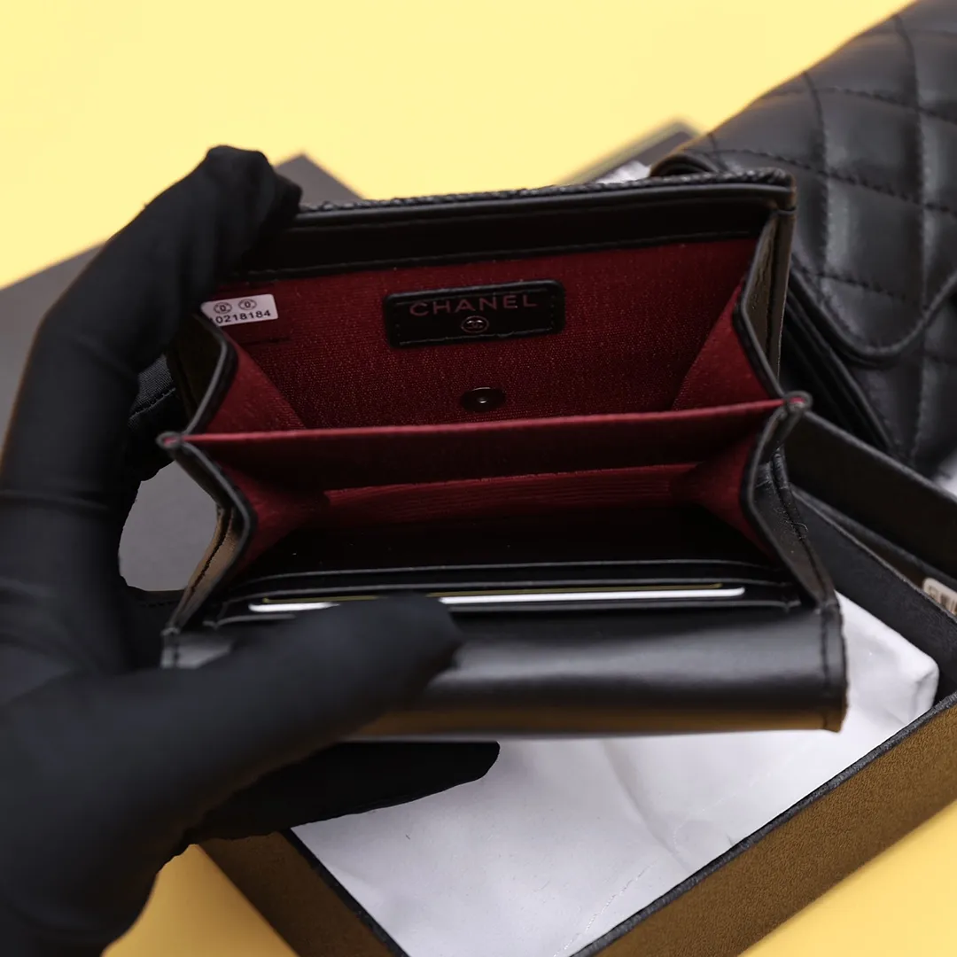 【-chanel】クラシック小さなフラップ財布【財布】-2