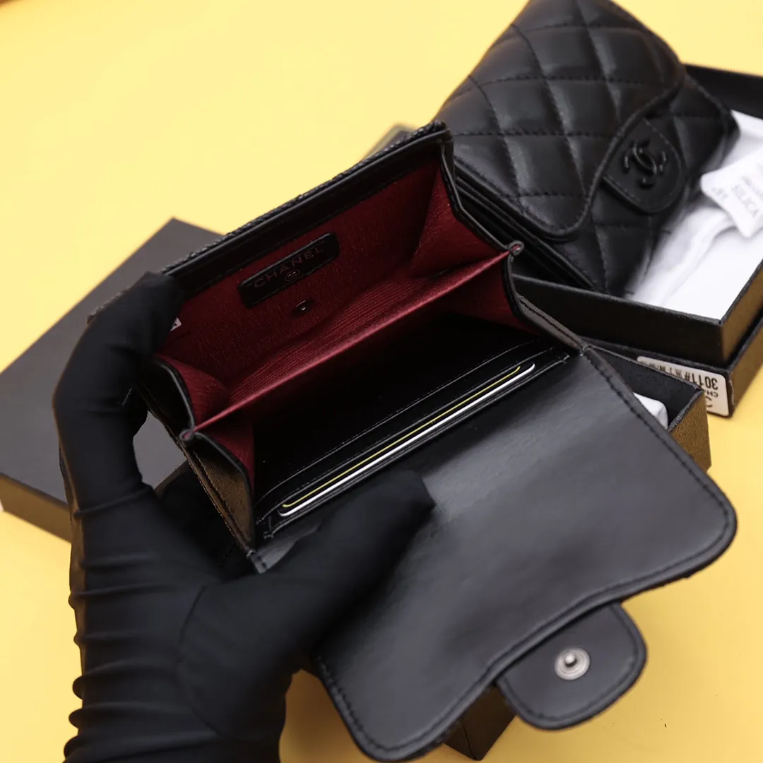 【-chanel】クラシック小さなフラップ財布【財布】-2