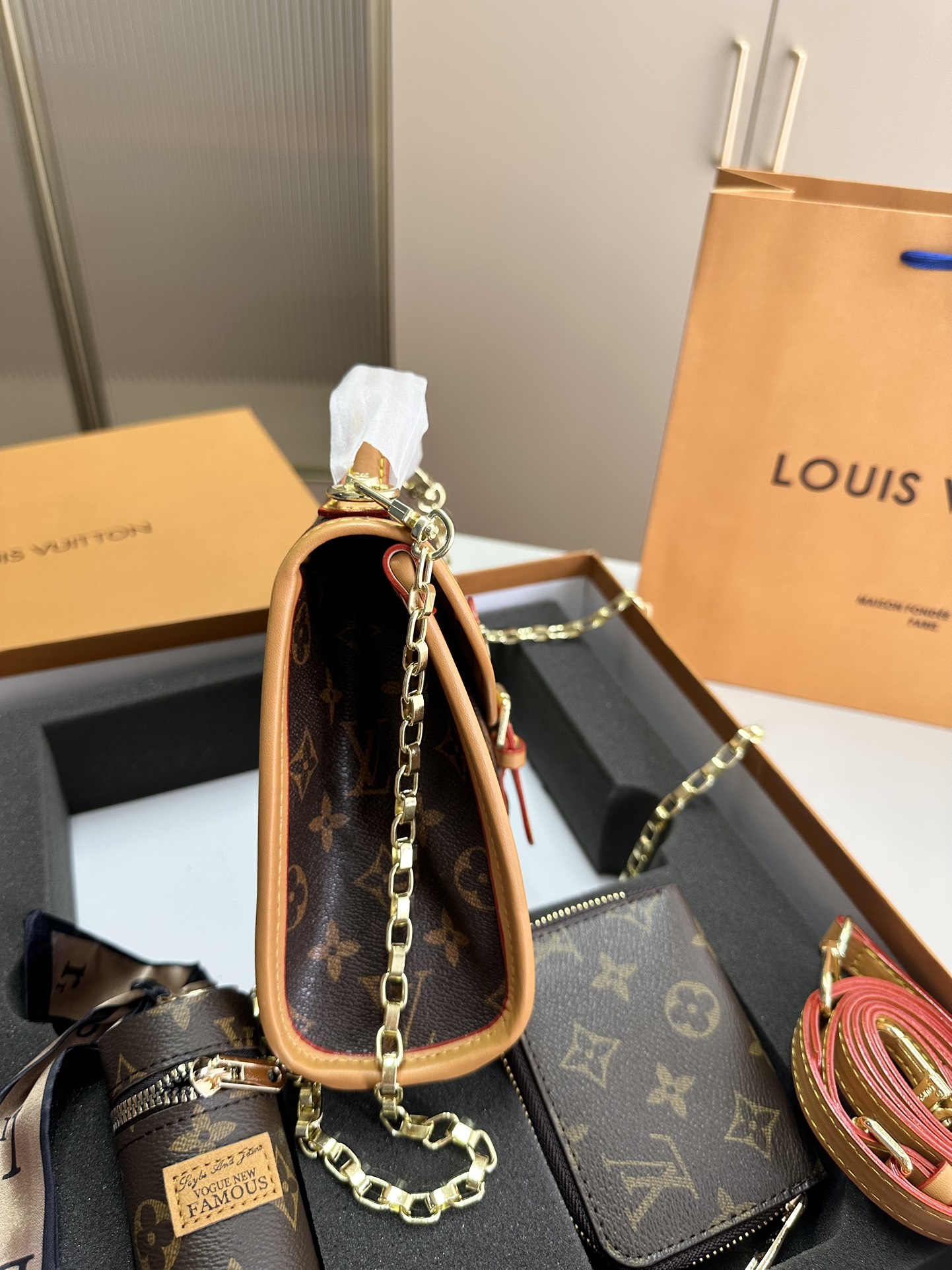 【LOUIS VUITTON】【大人気定番商品】LOUISVUITTON 古い花3点セット お得