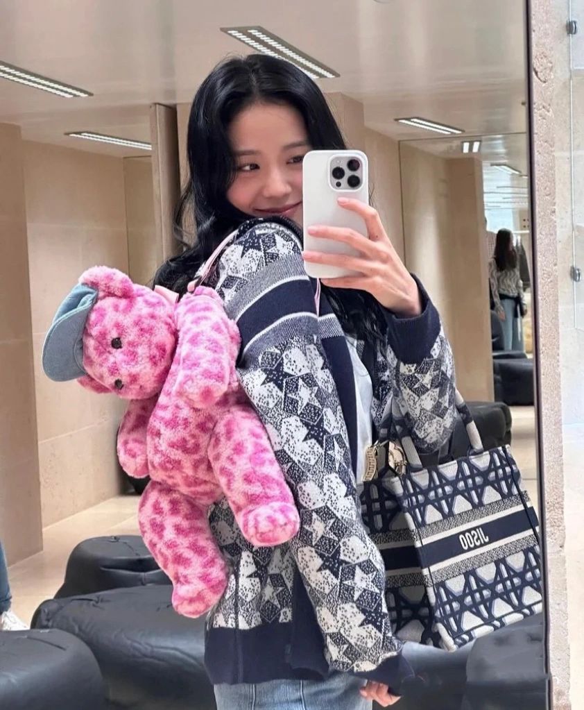 Jisoo&Dior  【入手困難】DIOR BOOK TOTE バッグ  【関税負担なし】 スピード配送