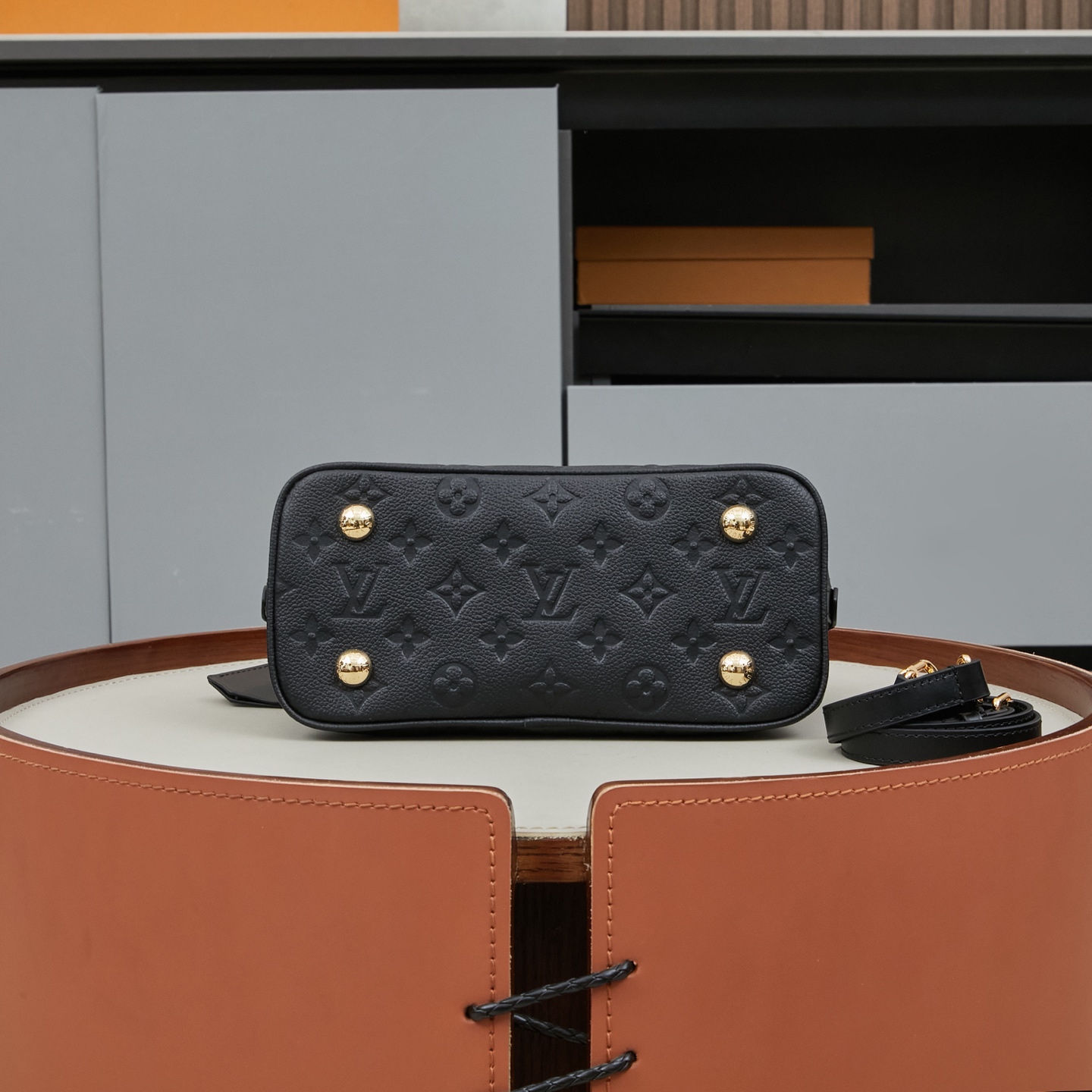 新作*LV*Alma BB モノグラム 2WAY ハンドバッグ ブラック