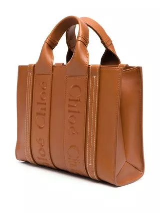 【Chloe】woody スモール トートバッグ