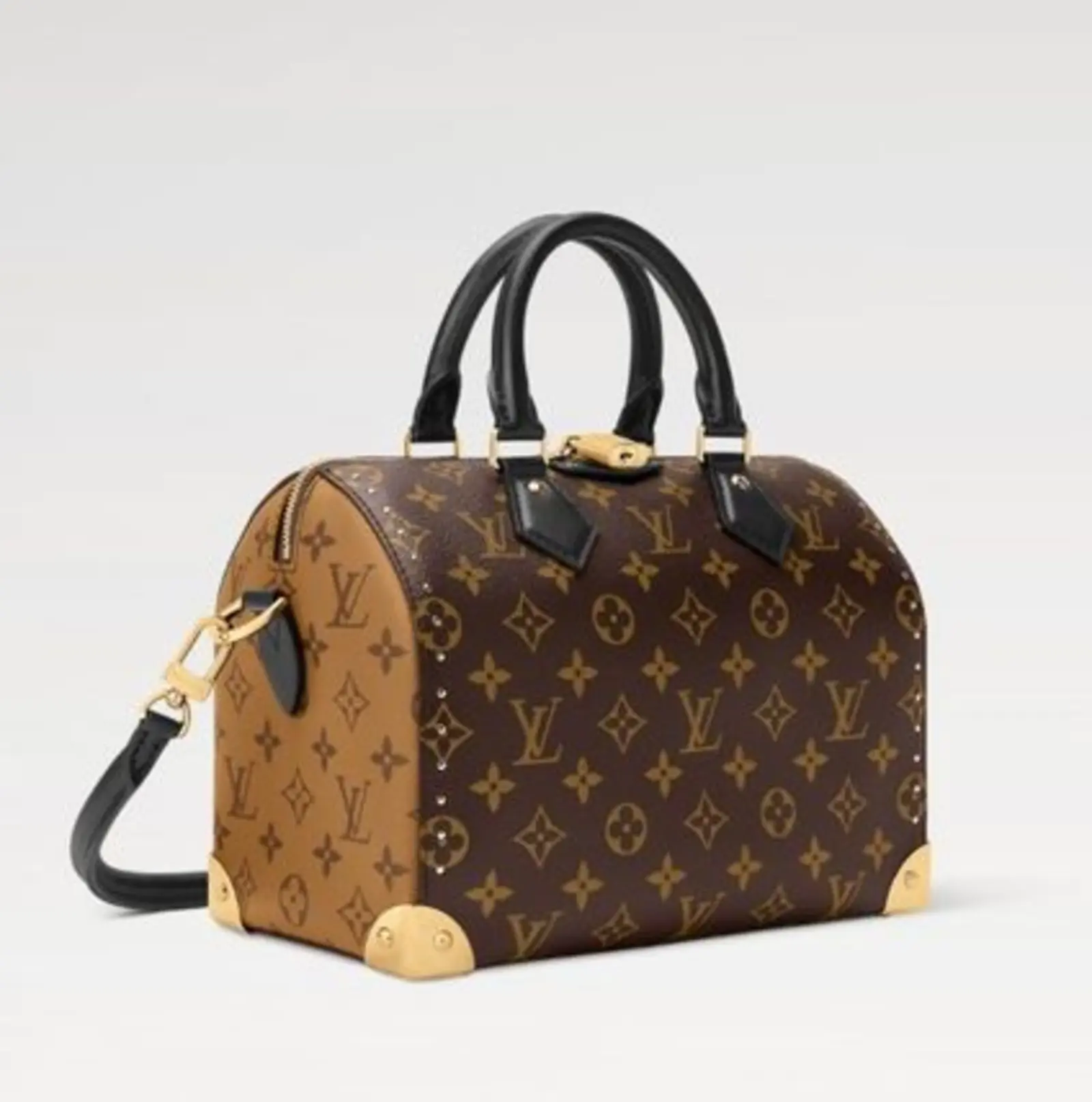 【国内発送】Louis Vuitton スピーディ トランク 25 バッグ｜モノグラム×トランクスタイル