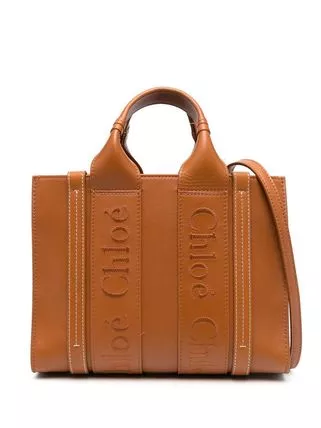 【Chloe】woody スモール トートバッグ