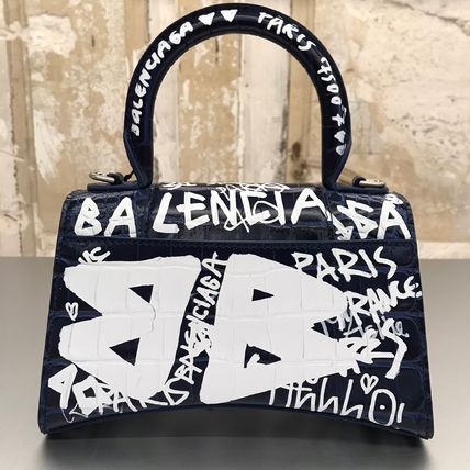 ●送料込●BALENCIAGA●HOURGLASS XS トップハンドルバッグ