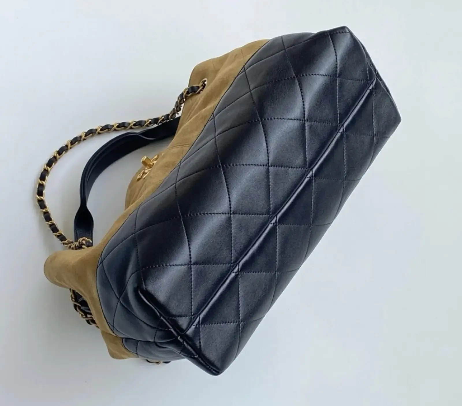 バイカラー★【CHANEL】ハンドバッグ2way AS5634-B20827-U1536