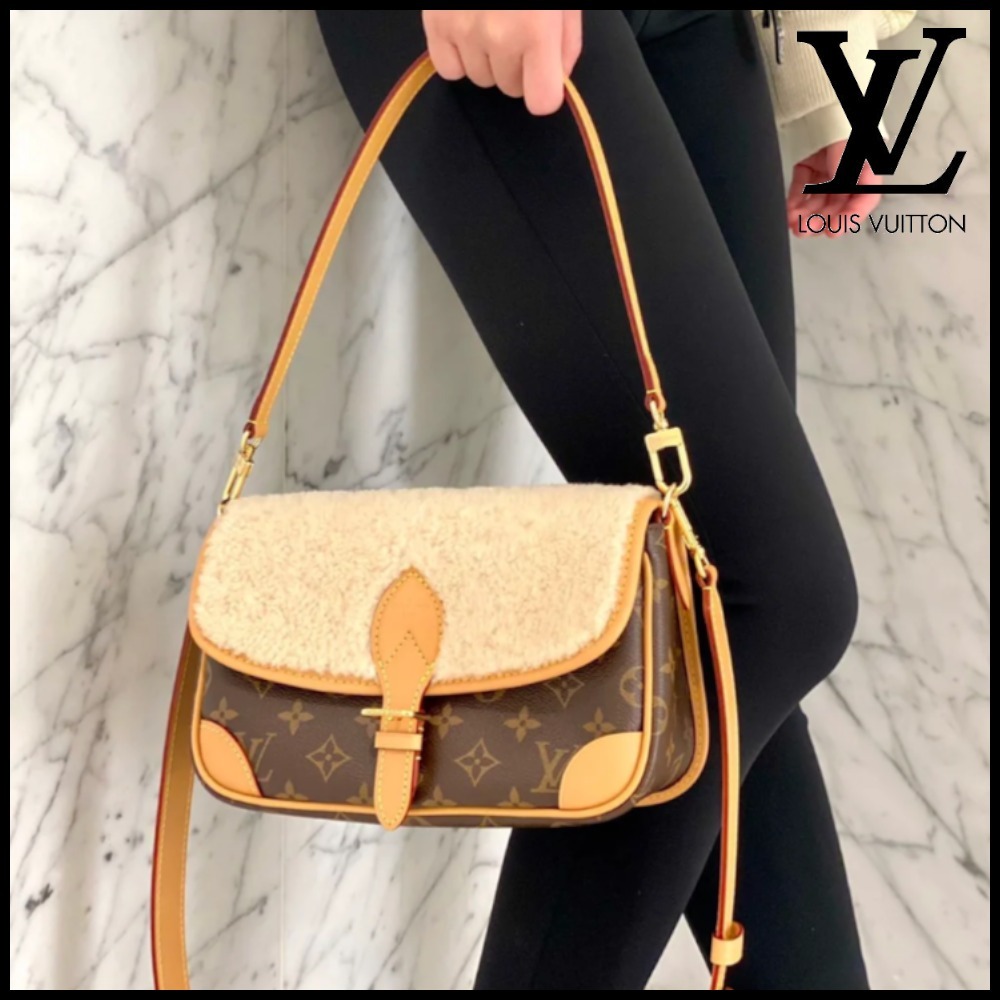Louis Vuitton ★ ギフト◎ ショルダーバッグ ディアヌ もこもこ
