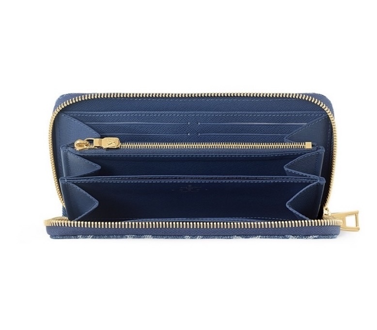 Louis Vuitton ★ ギフト◎ 長財布 ジッピーウォレット デニム M82959