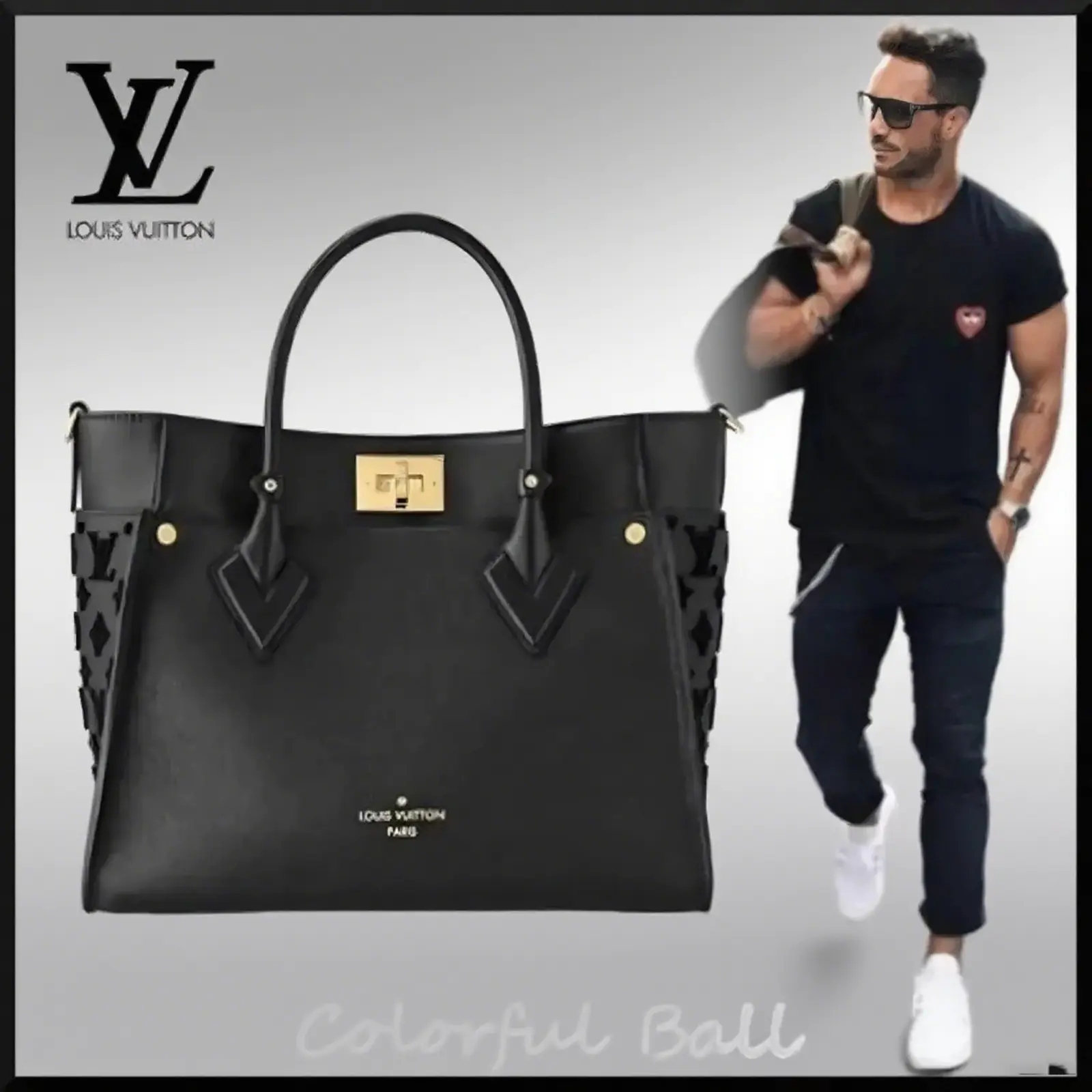 【お洒落メンズ必見】Louis Vuitton オンマイサイド MM トートバッグ／2WAYショルダー