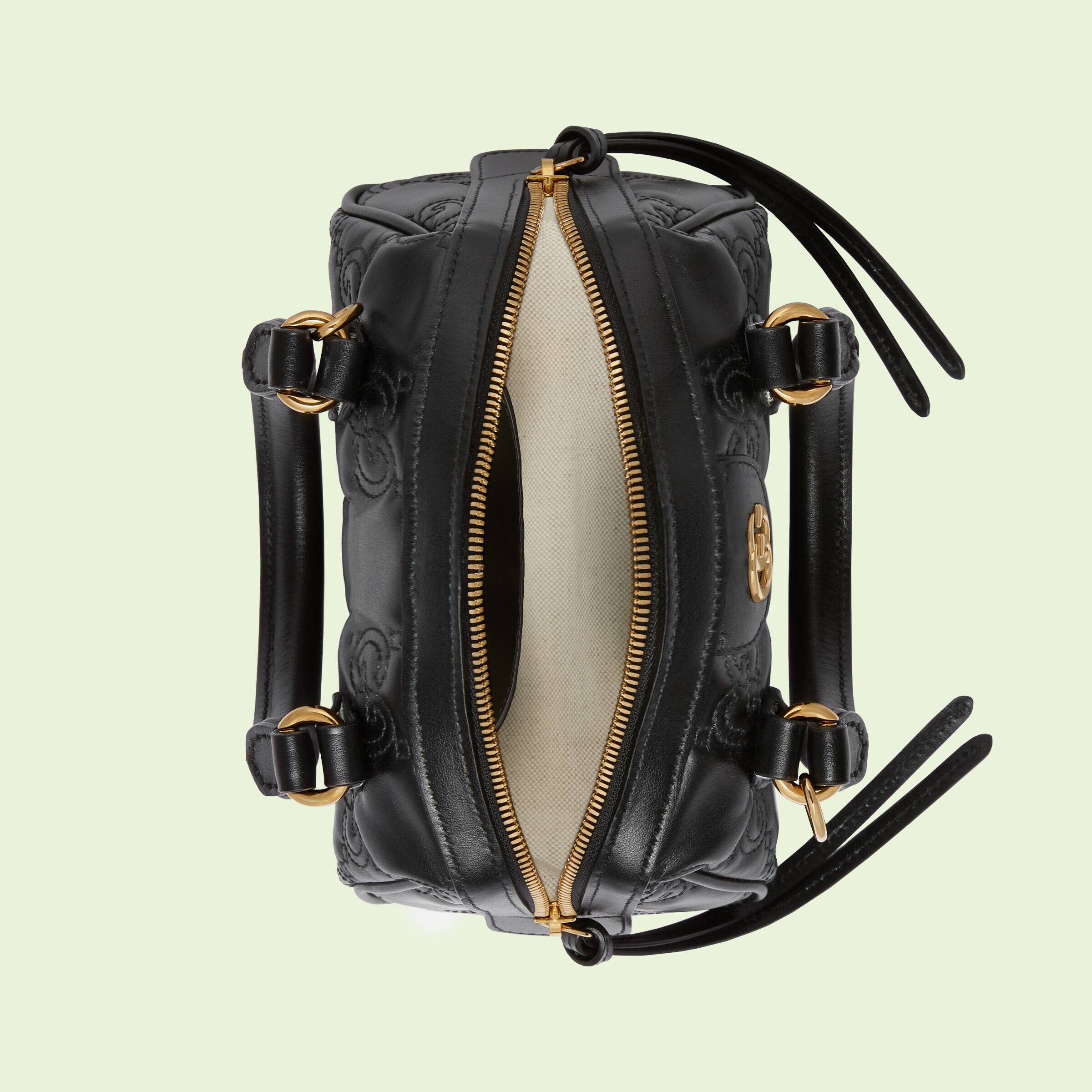 GG Matelasséキルティングレザーミニハンドバッグ