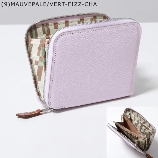 HERMES 二つ折り財布 AZAP SILKIN COMPACT エプソン