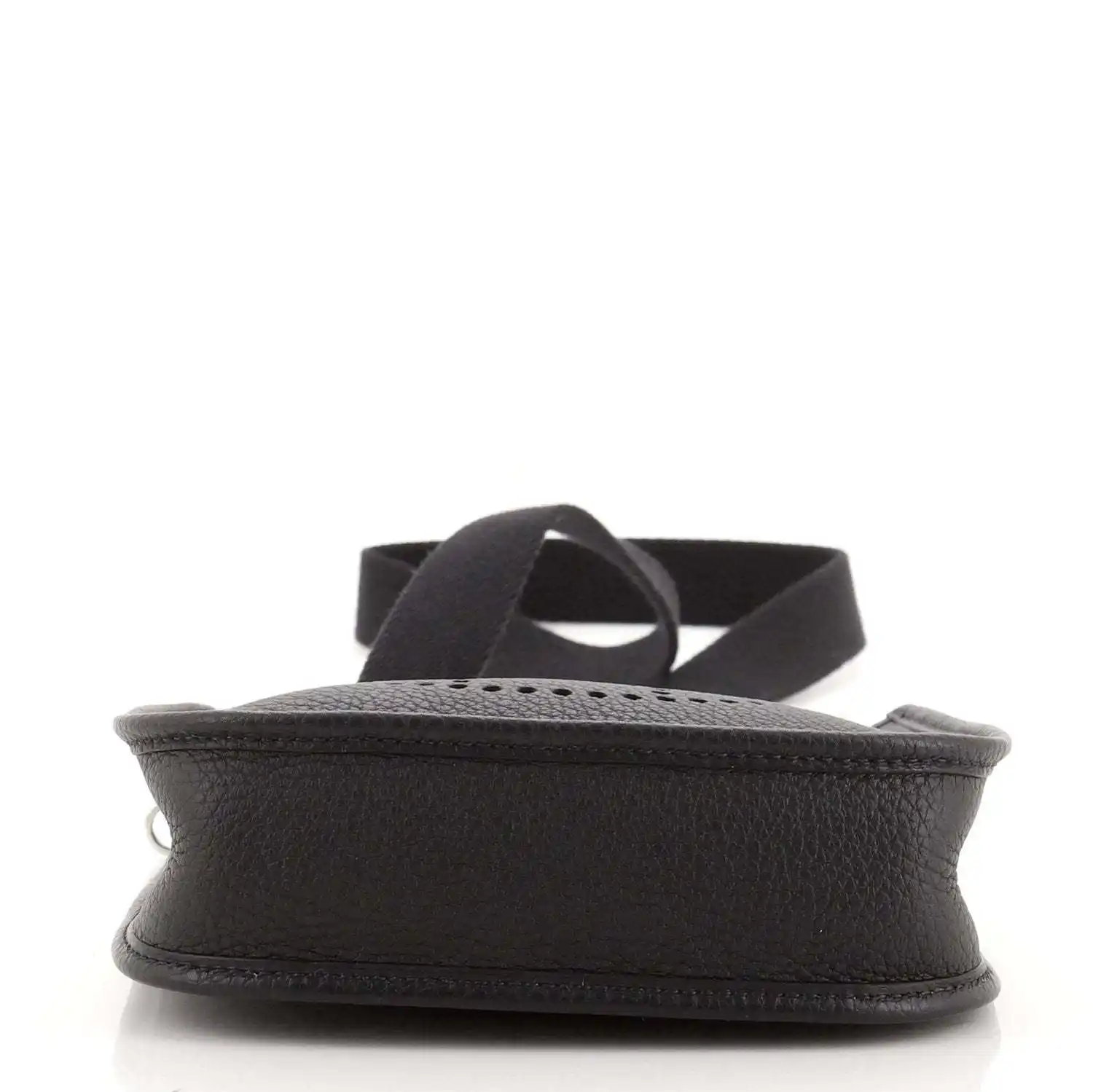 HERMES エルメス エブリン TPM ショルダー バッグ トリヨンクレマンス レザー ブラック