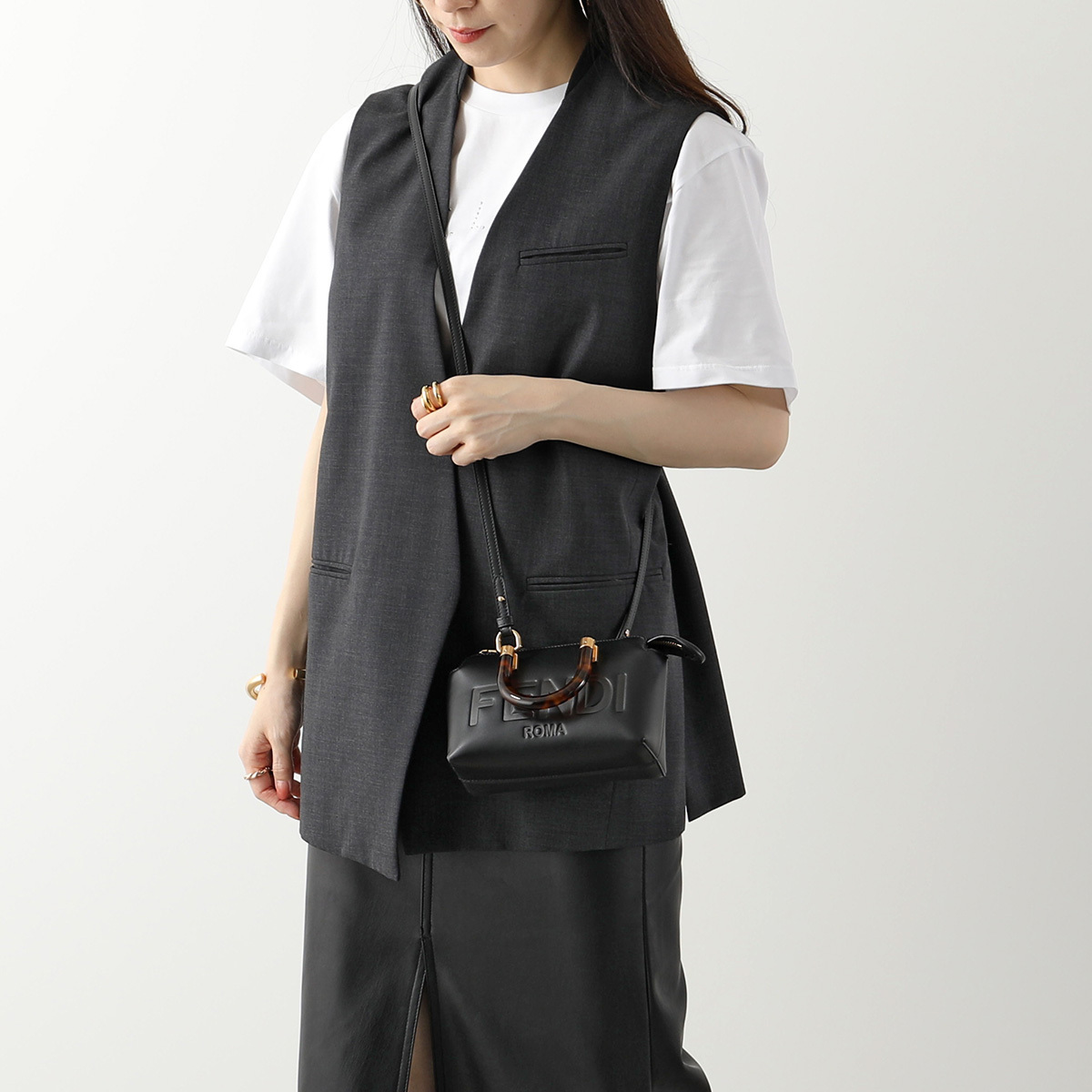 FENDI ショルダーバッグ バイ ザ ウェイ ミニ 8BS067 ABVL