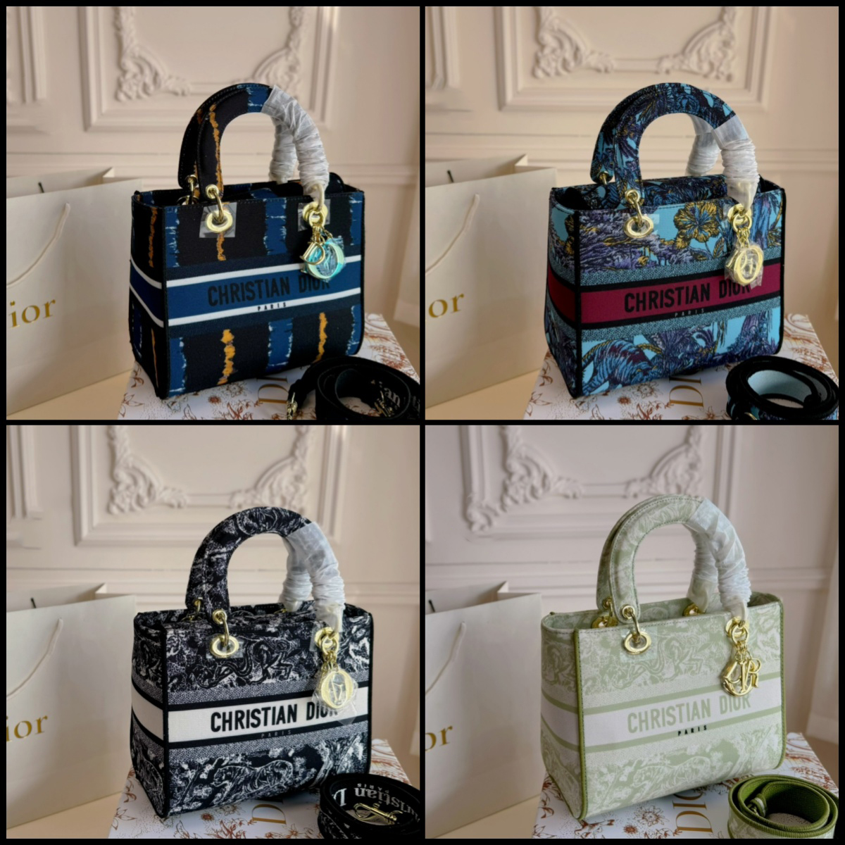 Lady Dior ディオデイハンドバッグ