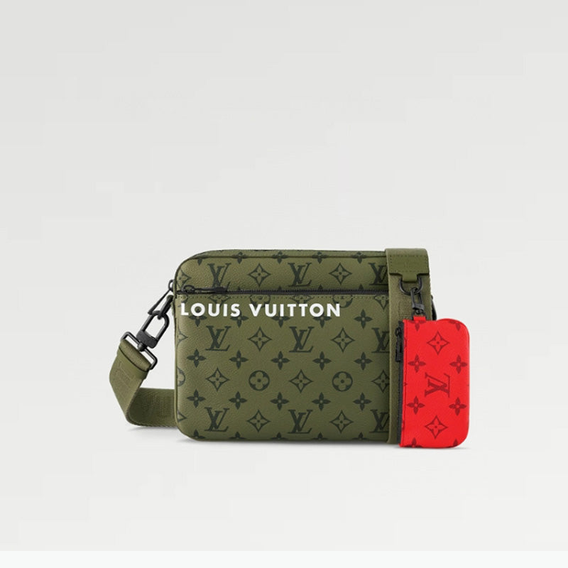 LOUIS VUITTON 秋冬の新作スタイル トリオメッセンジャー: M23783