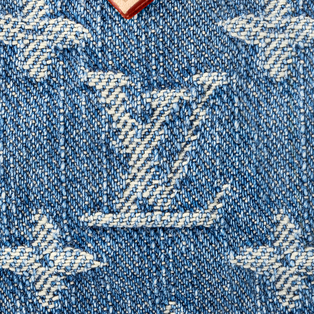 《デニムブルー》Louis Vuitton★ナノスピーディ M82950