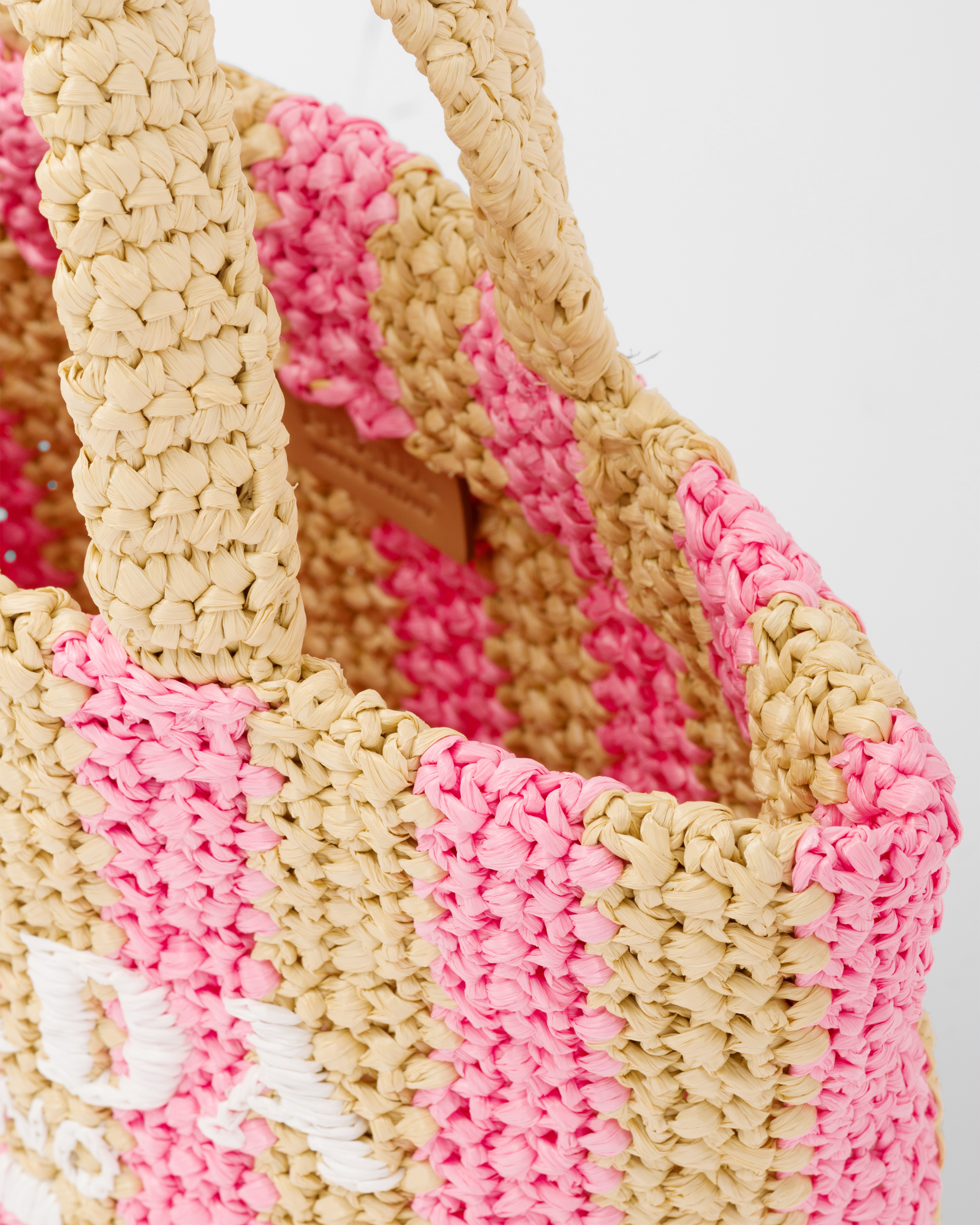 【prada】ココナッツファイバートランペットトートバッグ