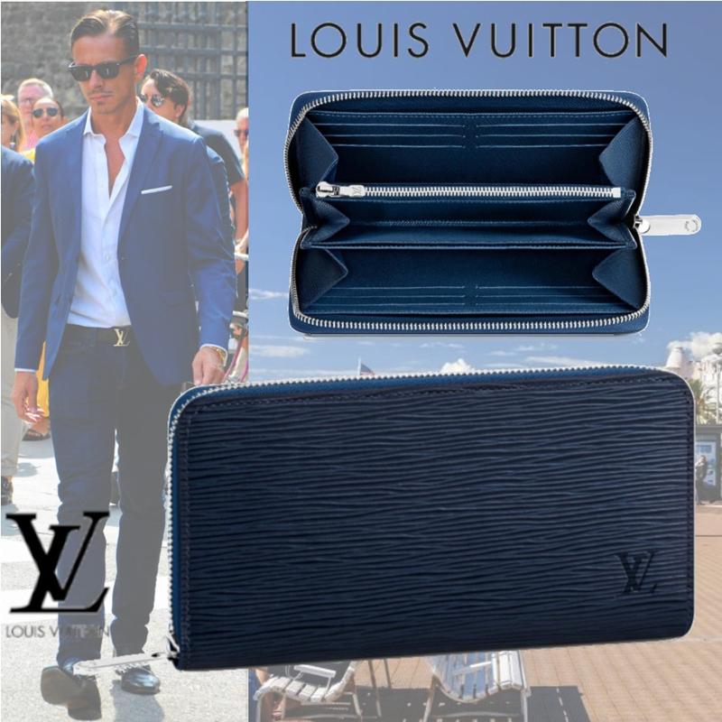 セール★ルイ・ヴィトン☆新品 ラウンドファスナー長財布 シーブルー