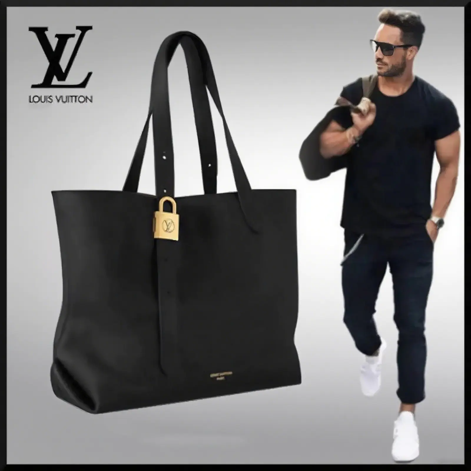 【安心の国内発送】Louis Vuitton ロウキー・カバ MM トートバッグ／PC収納対応
