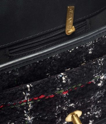 【CHANEL】《3色☆冬定番ツイードデザイン》シャネル ショルダーバッグ