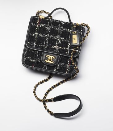 【CHANEL】《3色☆冬定番ツイードデザイン》シャネル ショルダーバッグ