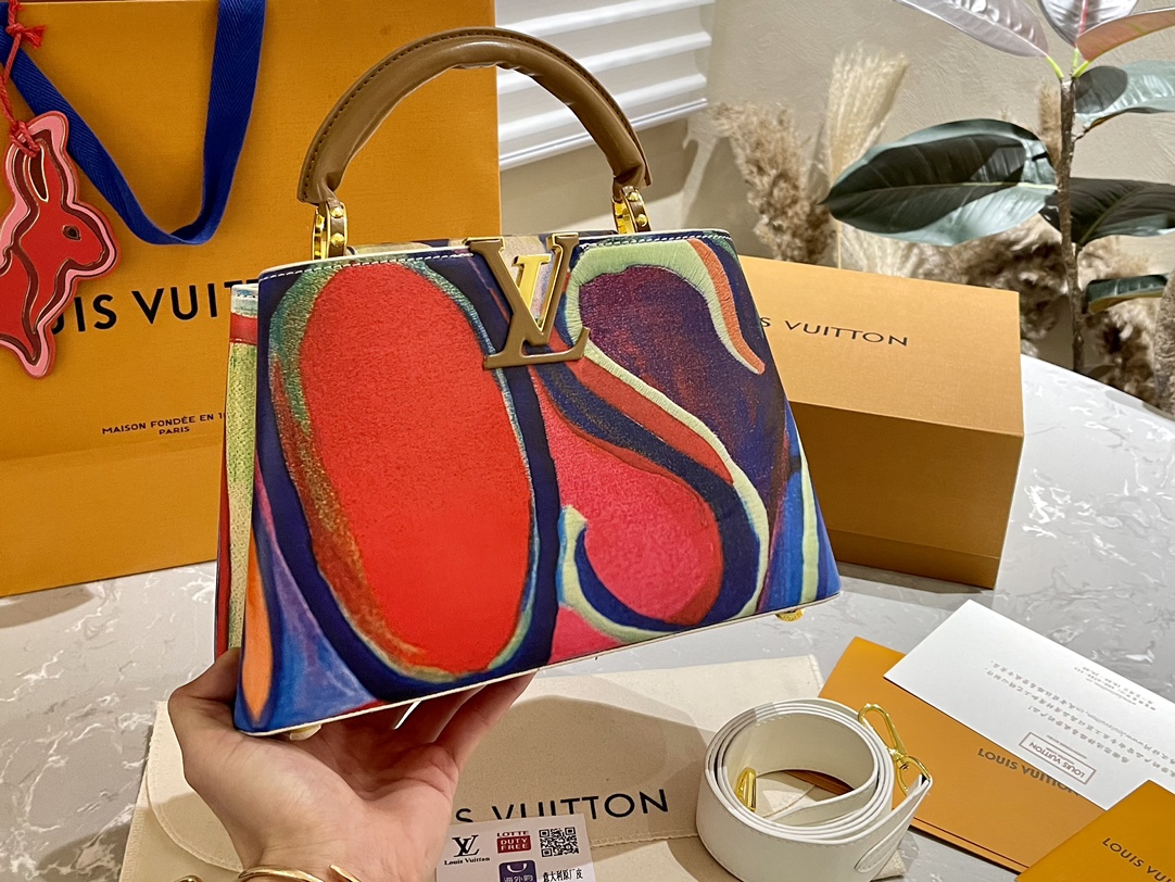 [Copy]【24SS/ショッパーデザイン★】LouisVuitton ショッピングバッグ