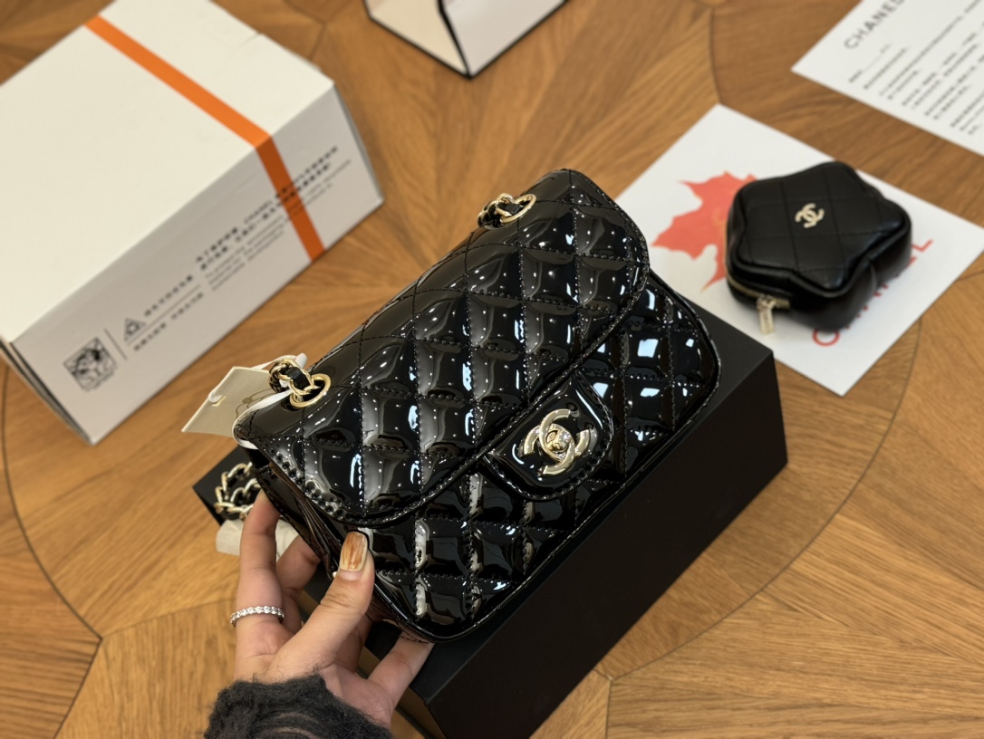 2024 Cruise CHANEL ミニフラップバッグ＆スターコインケース付