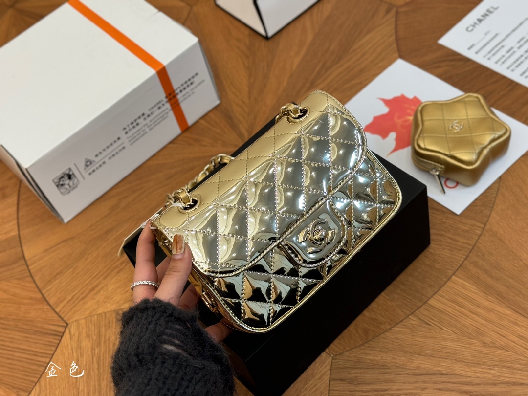 2024 Cruise CHANEL ミニフラップバッグ＆スターコインケース付