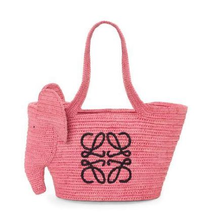 LOEWE 24SS 新作 エレファントバスケットバッグ スモール