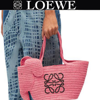 LOEWE 24SS 新作 エレファントバスケットバッグ スモール