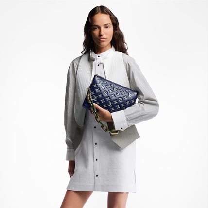 【LOUIS VUITTON】クッサン PM ショルダーバッグ モノグラム LV