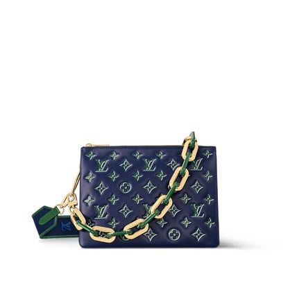 【LOUIS VUITTON】クッサン PM ショルダーバッグ モノグラム LV
