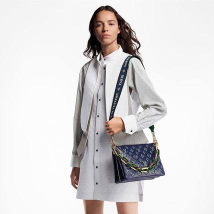 【LOUIS VUITTON】クッサン PM ショルダーバッグ モノグラム LV