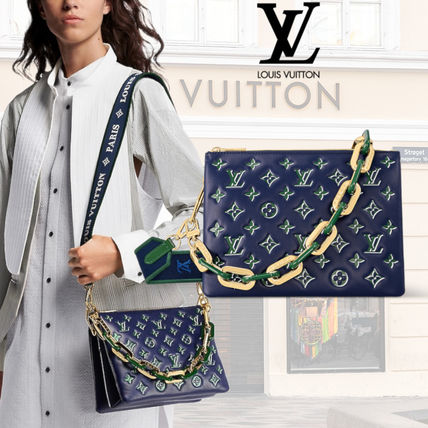 【LOUIS VUITTON】クッサン PM ショルダーバッグ モノグラム LV