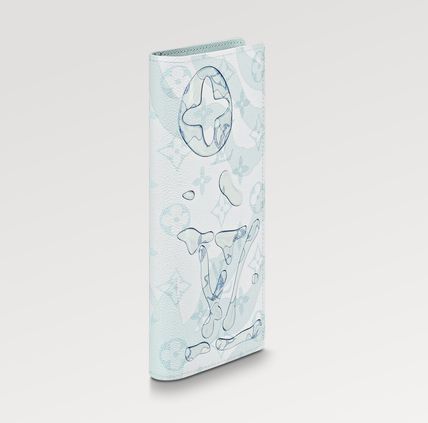 《23SS★》Louis Vuitton 長財布 ブラザ preco 水彩模様