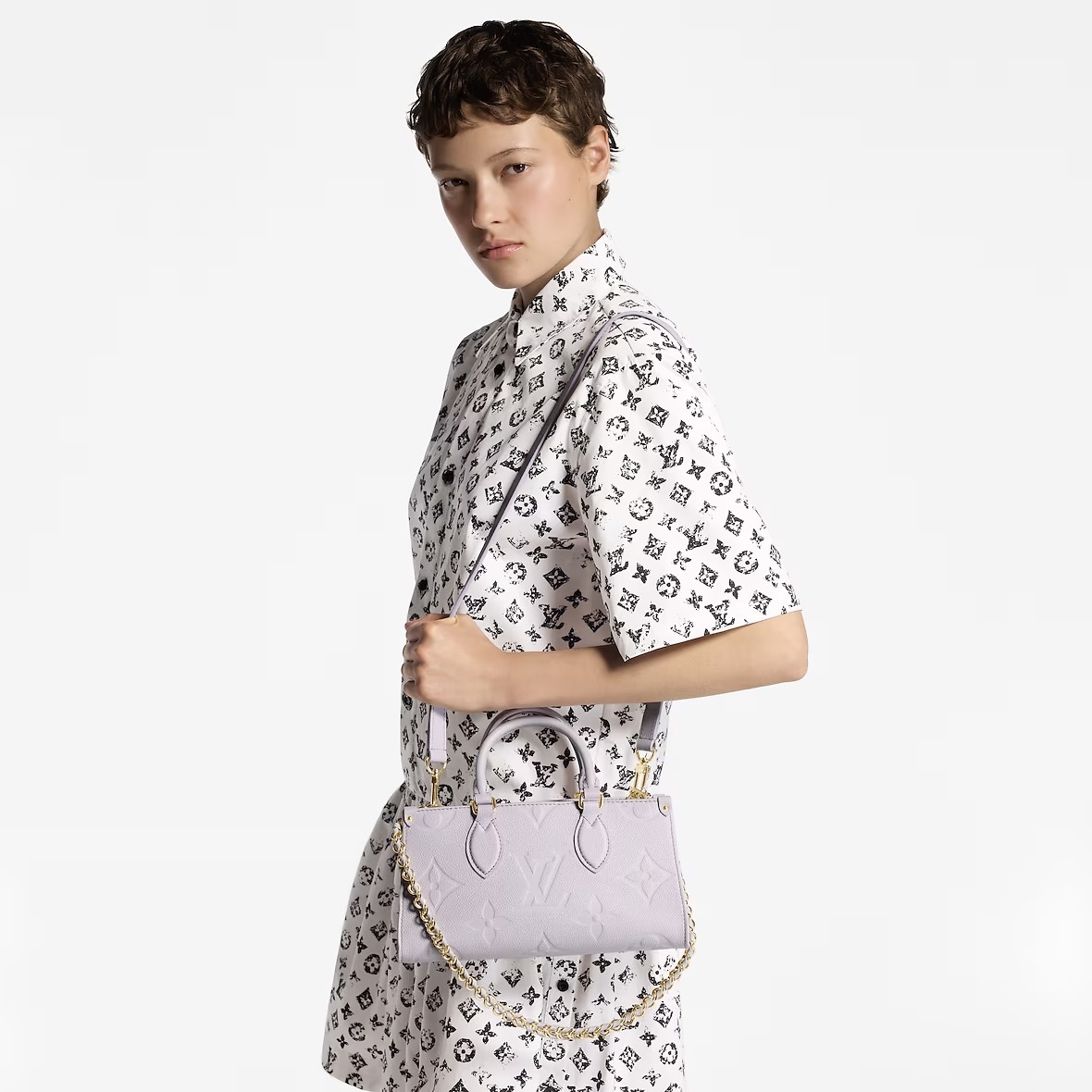 【存在感あって大人可愛い】◆Louis Vuitton◆オンザゴーEW