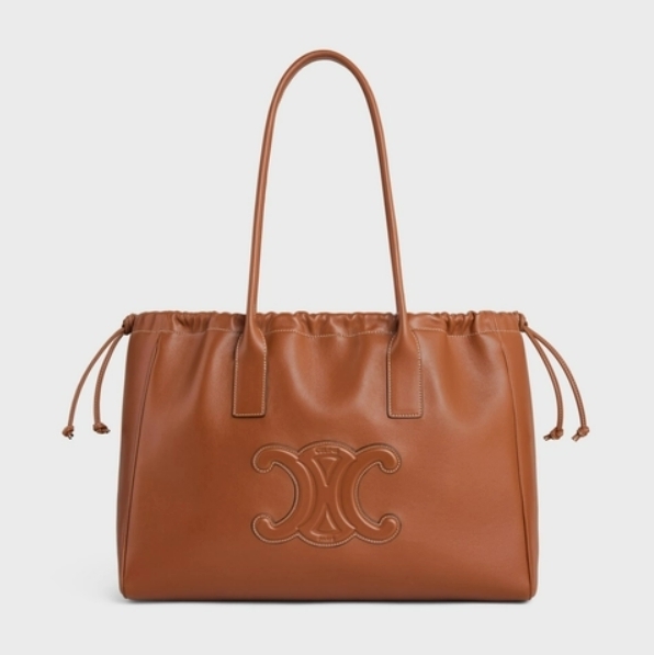 【CELINE】カバ ドローストリング キュイル トリオンフ