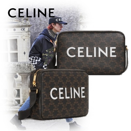 国内即発 人気 CELINE トリオンフミディアム ショルダーバッグ
