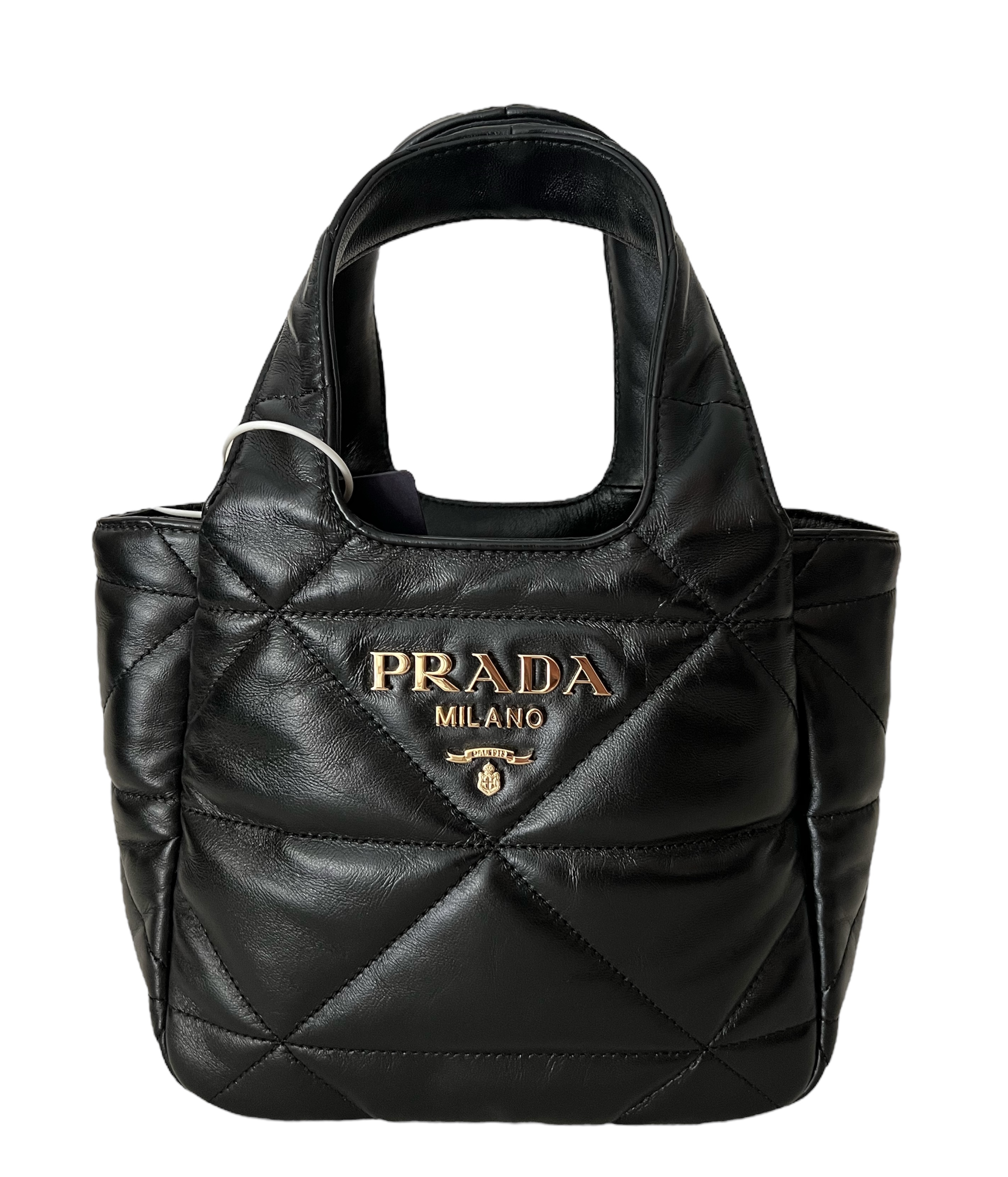 セール☆PRADA☆ ソフトナッパレザー ミニハンドバッグ1点入荷